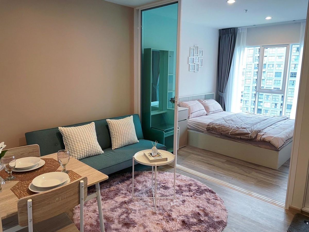 For RentCondoBangna, Bearing, Lasalle : For rent ✨ Regent home bangna ✨ Fully furnished and equipped with electrical appliances, near BTS Bangna