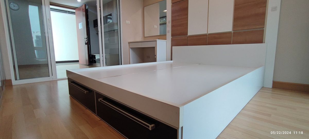 For SaleCondoChokchai 4, Ladprao 71, Ladprao 48, : Sell ​​1 bedroom, condo quietly The parking lot of The Raffles Condominium Project
