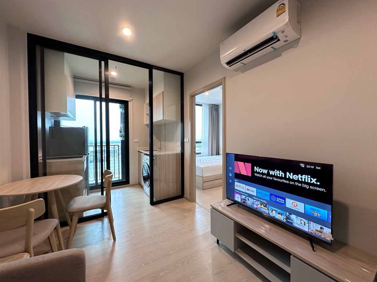 For RentCondoBangna, Bearing, Lasalle : Nue Mega Bangna is free. 🌷🌸 The room is very beautiful. Complete electrical appliances.