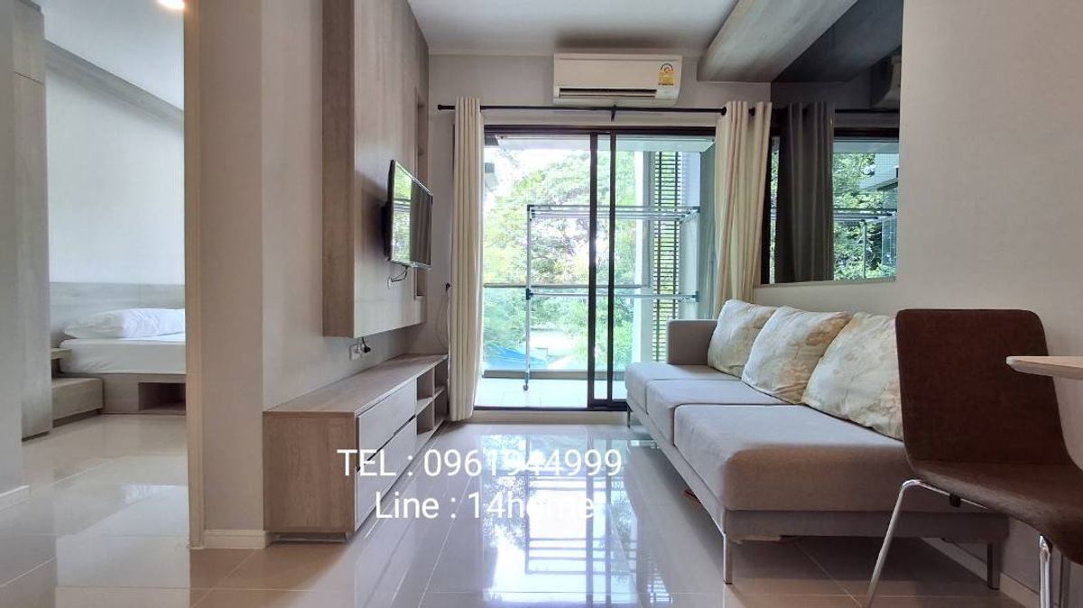 ให้เช่าคอนโดชะอำ เพชรบุรี : ให้เช่า คอนโด 28.10 ตรม ลุมพินี พาร์คบีช ชะอำ ตึก A4 (ติดหาดชะอำ) ชั้น 2  ใกล้ 7-11 บิ๊กซี โลตัส แมคโคร โฮมโปร MR.DIY ตลาดสดเทศบาลชะอำ ในระยะไม่เกิน 3 กม. 0961944999