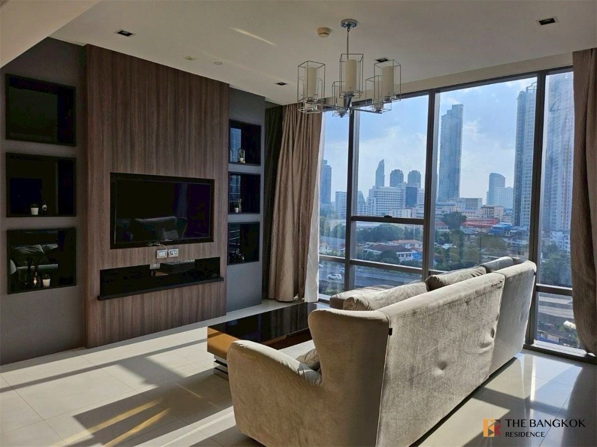 ให้เช่าคอนโดสาทร นราธิวาส : ว่าง✅ เห็นแม่น้ำ The Bangkok Sathorn 1 ห้องนอน 62 ตรม. ราคา 45k/mo สนใจติดต่อ 065-242-6835 คุณกิ๊ฟ