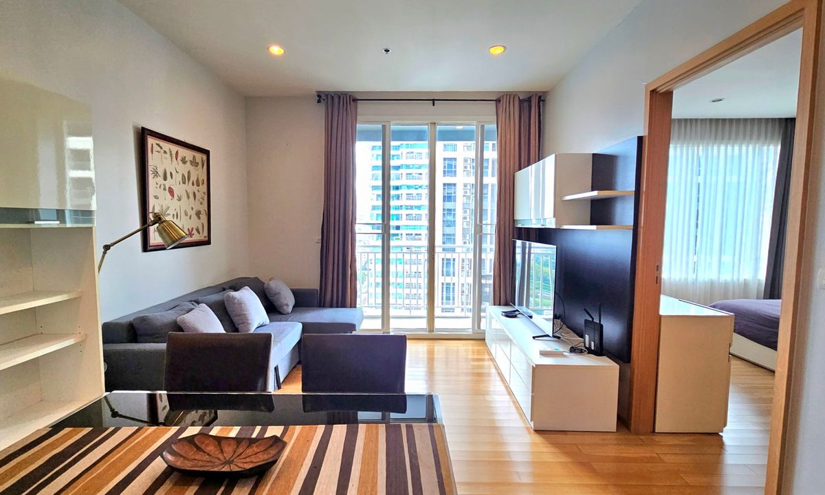 คอนโดสุขุมวิท อโศก ทองหล่อ : Condo for Sale / Rent 🔶️ 39 by SANSIRI :: 1-Bedroom 🔶️ 200 m BTS Phrom Phong 🚄  Unblocked City View  #R1M27852