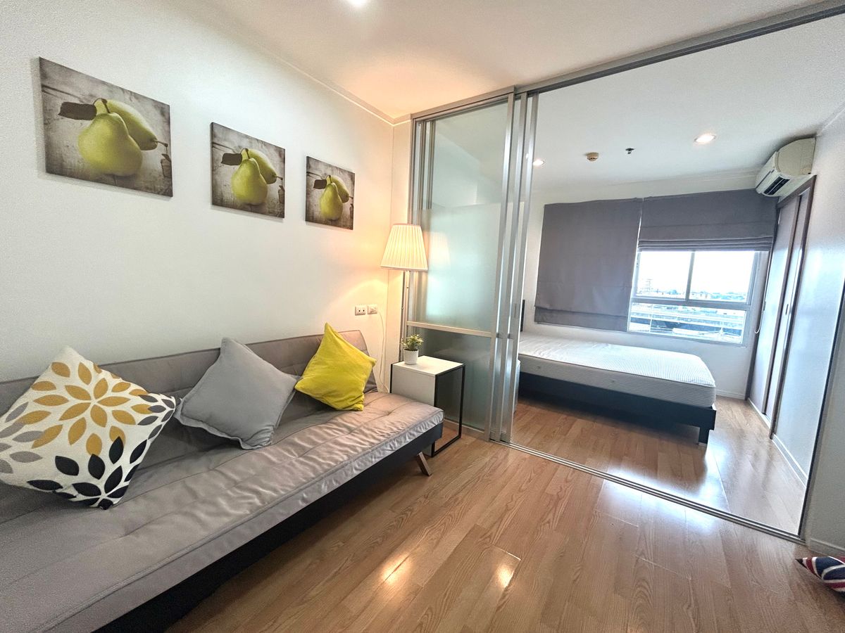 For RentCondoBangna, Bearing, Lasalle : Ready to stay in Room 1, 26 sqm. Building A