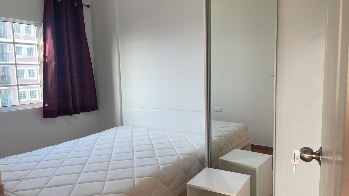 For SaleCondoMahachai Samut Sakhon : Sell ​​Tulips, Om Noi, 2 bedrooms, cheapest, buy investment or Can borrow money left