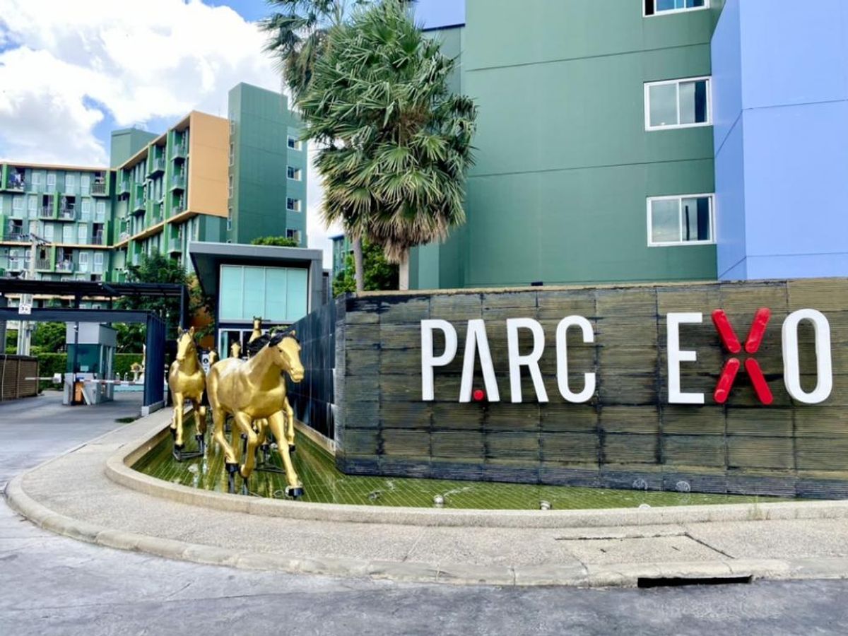 For RentCondoNawamin, Ramindra : 💥💥 Condo rental, Park Exo Kaset-Nawamin Parc EXO Kaset- Nawamintra 🟠 for rent 9,000 ฿/month