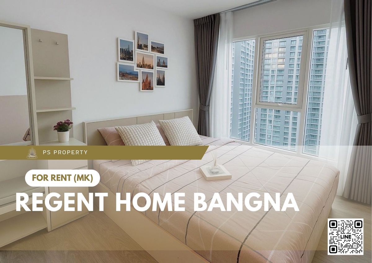 ให้เช่าคอนโดบางนา แบริ่ง ลาซาล : ให้เช่า ✨ Regent home bangna ✨ เฟอร์นิเจอร์ และ เครื่องใช้ไฟฟ้าครบ ใกล้ BTS บางนา