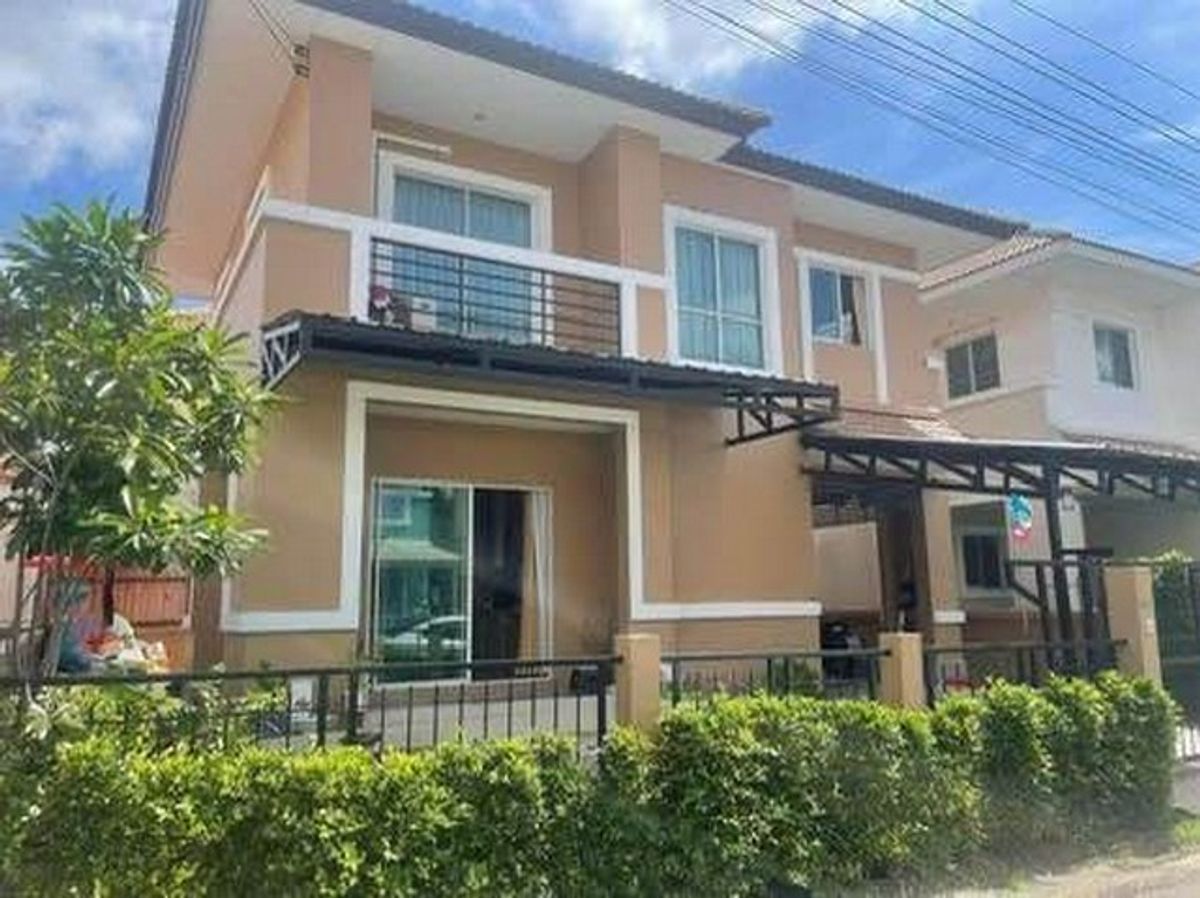For RentHouseNawamin, Ramindra : HR2635 House for rent LAN CO Village Khlong Song Road Close to fashion island, convenient to travel.