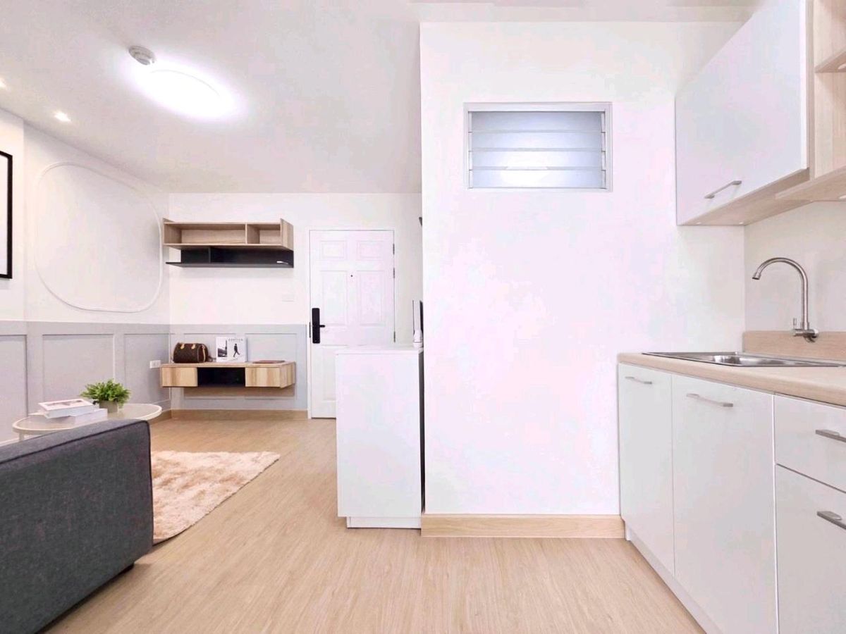 For SaleCondoNawamin, Ramindra : 💝🌟 Beautiful room in Ram Inthra area 🚆 BTS in front of the condo Here 🤗 Lumpini Ram Inthra-Lak Si 🌈🌈