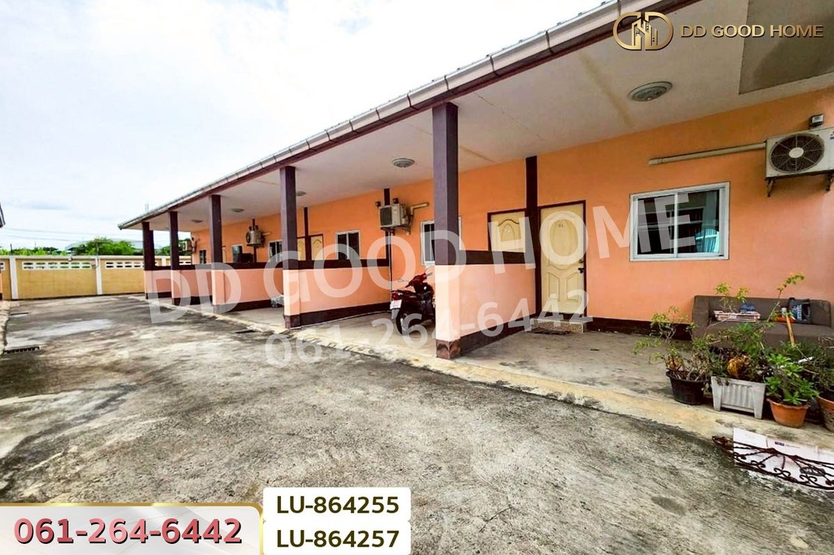 For SaleHotel&Apartment BusinessMahachai Samut Sakhon : LU-864255 Room rental business, Soi Nuanthong 8, Om Noi, Krathum Baen, Samut Sakhon, near Lotus Krathum Baen