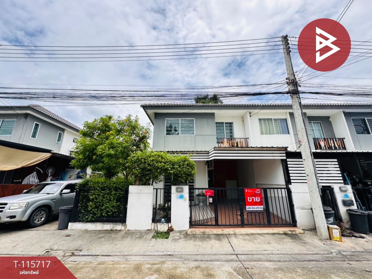 ขายทาวน์โฮมนครปฐม : ขายทาวน์เฮ้าส์ หมู่บ้านพฤกษา102 ศาลายา-บรมราชชนนี นครปฐม
