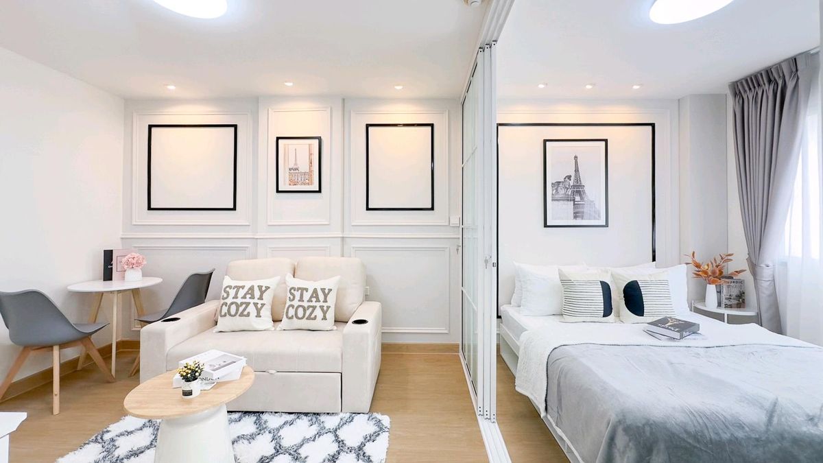 ขายคอนโดนวมินทร์ รามอินทรา : ใกล้ห้างกว่านี้ต้องนอนในห้างแล้วค่าา😜😍🤗 ติดเซ็นทรัลไปเล้ยย🥳“LPN รามอินทรา-หลักสี่“🏙