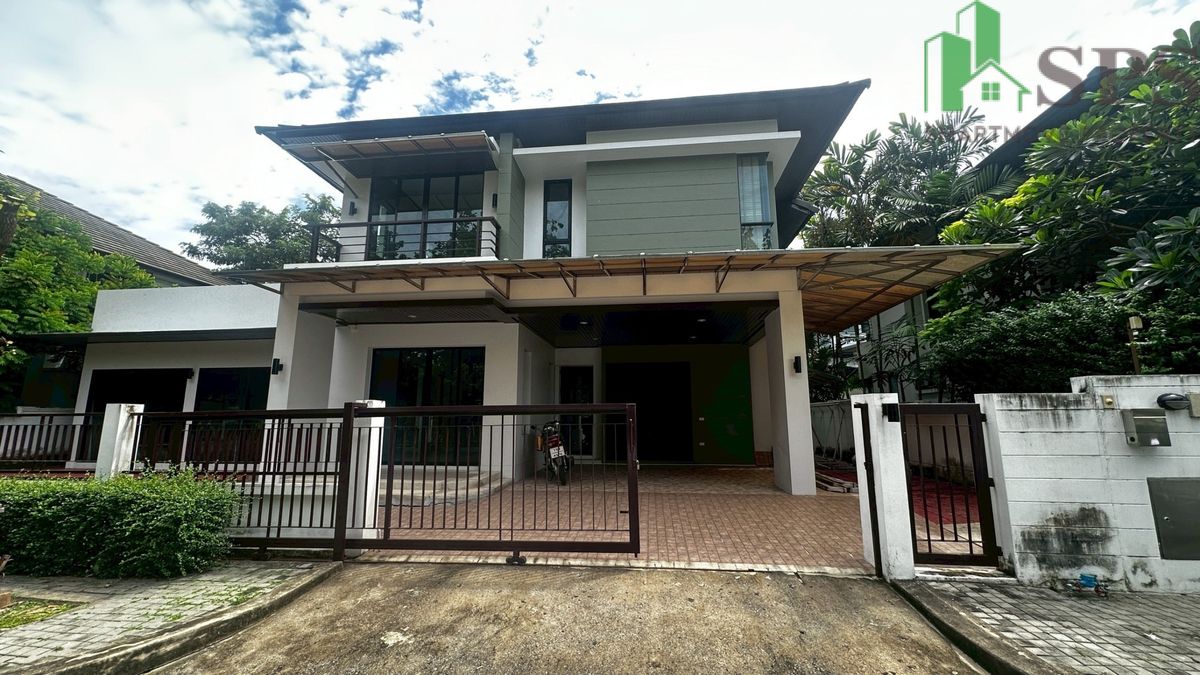 For RentHouseLadkrabang, Suwannaphum Airport : For Rent: Corner Detached House at Lake View Park Bangna (SPSEVE1062)