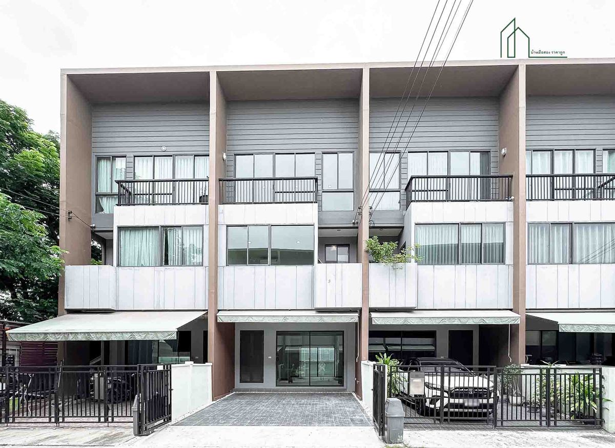 ขายทาวน์โฮมมีนบุรี-ร่มเกล้า : ทาวน์โฮม 3 ชั้น บ้านกลางเมือง พระราม 9 – กรุงเทพกรีฑา สวยพร้อมเข้าอยู่