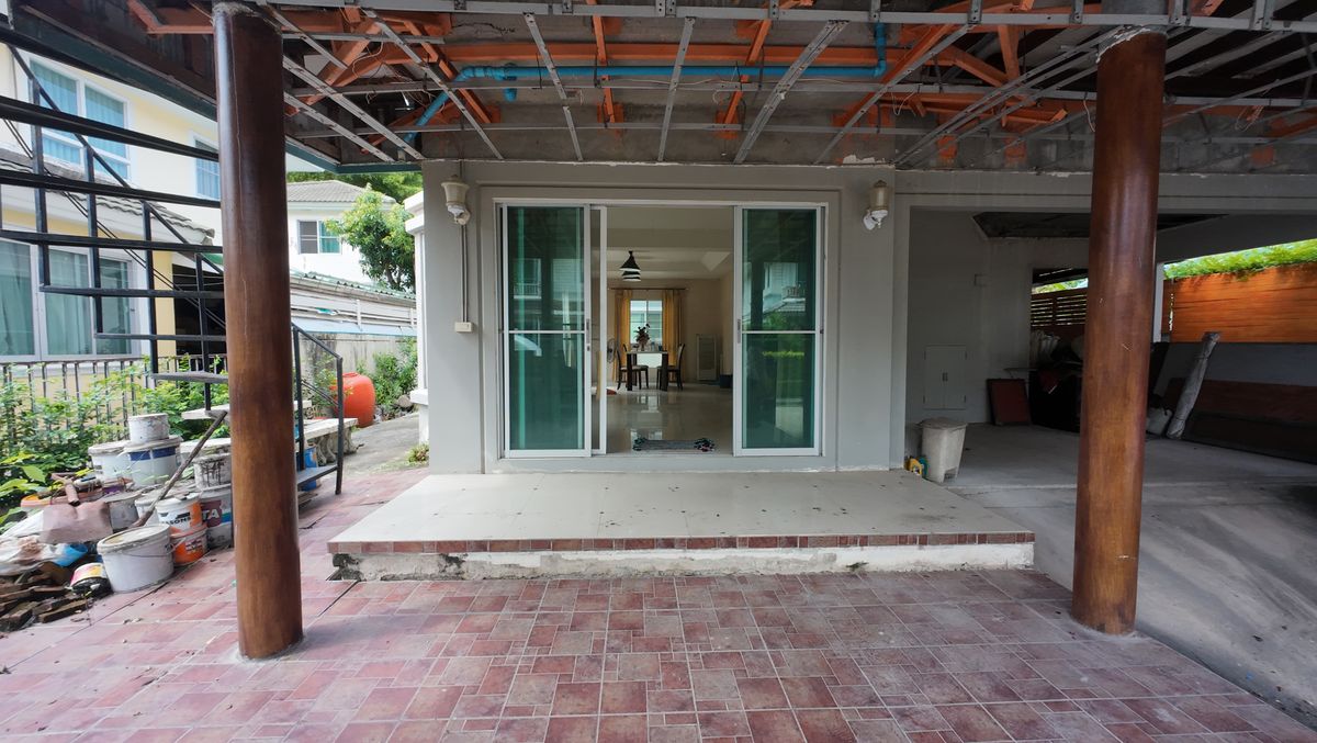 For SaleHouseRama 2, Bang Khun Thian : No more than this! Detached house, renovated, adding value, very good location! “2 botanical houses, crossing Rama 2