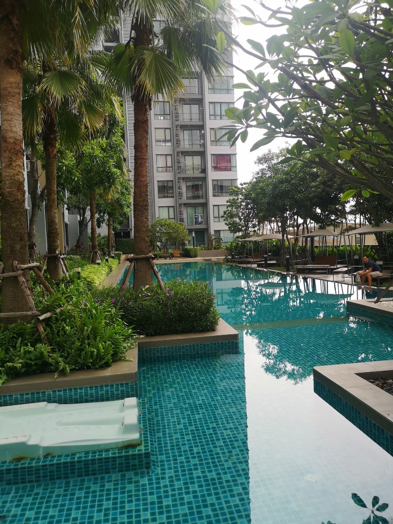 For RentCondoOnnut, Udomsuk : 🔥For urgent rent🔥Q House Condo Sukhumvit 79, fully furnished, ready to move in, next to BTS On Nut