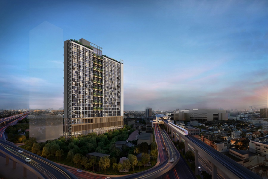 ขายดาวน์คอนโดนวมินทร์ รามอินทรา : 🙋‍♀️ ขายดาวน์คอนโดใหม่ในโครงการ Landmark @ Grand Station (Blossom Condo @ Grand Station) ย่านรามอินทรา — ตรงข้าม Fashion Island ใกล้จุดขึ้น BTS สายสีชมพู สถานีวงแหวนรามอินทรา  ราคาเงินดาวน์ที่ขาย: 450,000 บาท