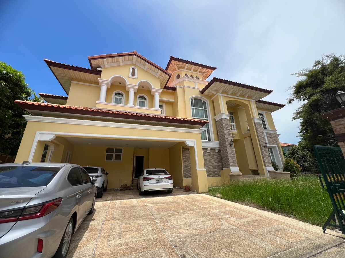 For SaleHouseRama 2, Bang Khun Thian : The Grand Rama 2 /4 Bedrooms (Sale), The Grand Rama 2 /4 Bedrooms (For Sale) Ping069