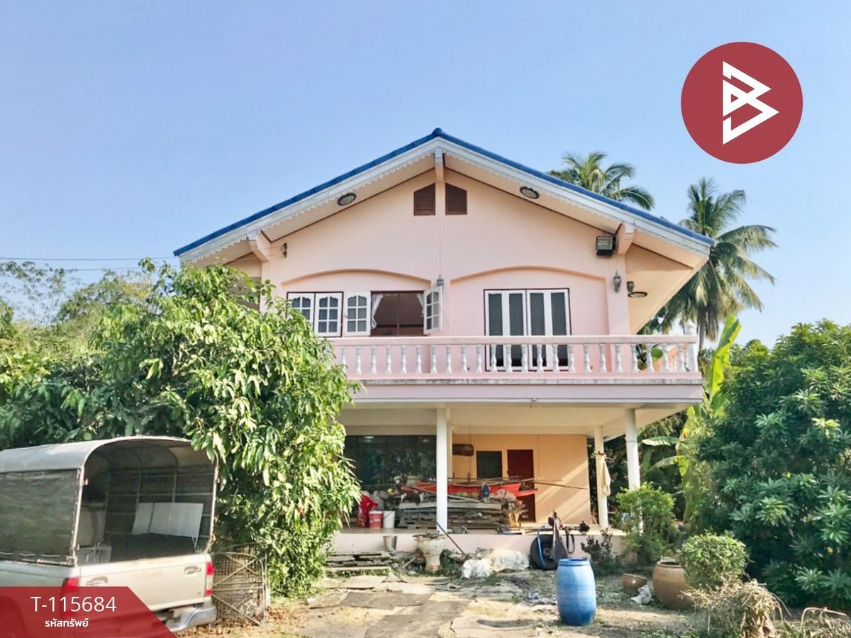 ขายบ้านสมุทรสงคราม : ขายบ้านเดี่ยวพร้อมที่ดิน เนื้อที่ 4 ไร่ 35 ตารางวา บางขันแตก สมุทรสงคราม