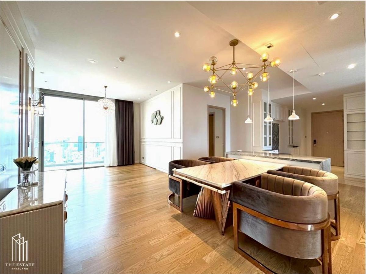 ขายคอนโดวงเวียนใหญ่ เจริญนคร : ♦ Nice Decoration ♦ ชั้น 45+ 146.09 ตร.ม. | 3 ห้องนอน วิวแม่น้ำเจ้าพระยา | ใกล้ ไอคอนสยาม 1 นาที, BTS กรุงธนบุรี 2 นาที