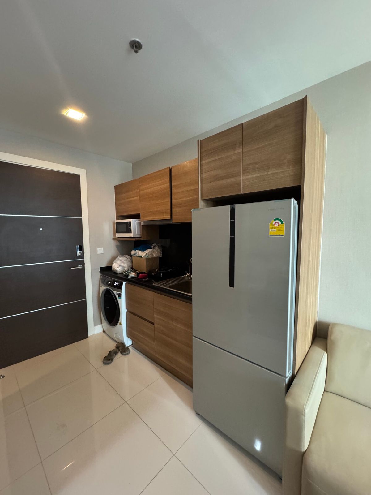 For RentCondoSamut Prakan,Samrong : For rent ✨ The Metropolis Samrong Interchange ✨ near BTS Samrong, complete with furniture and appliances