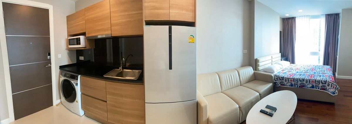 For RentCondoSamut Prakan,Samrong : For rent ✨ The Metropolis Samrong Interchange ✨ near BTS Samrong, complete with furniture and appliances