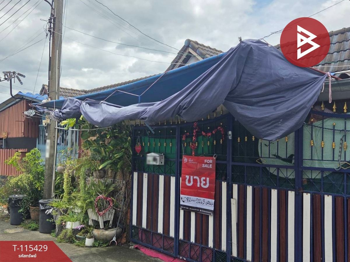 For SaleTownhomeNonthaburi, Bang Yai, Bangbuathong : Townhouse for sale Thep Prathan Village Vegetable Park-Taling Chan Nonthaburi