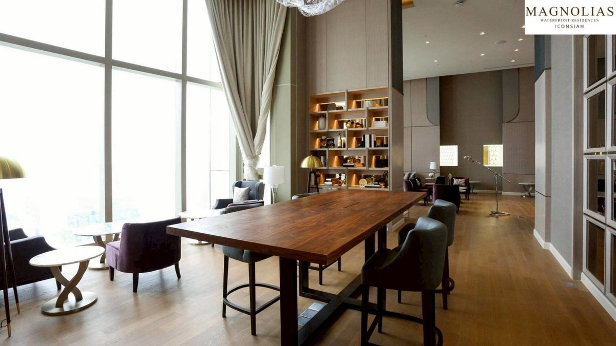 ♦ Nice Decoration ♦ Floor 45+ 146.09 sq.m. | 3 bedrooms, Chao Phraya River View | Near Icon Siam 1 minute, BTS Krung Thon Buri 2 minutes Loading...