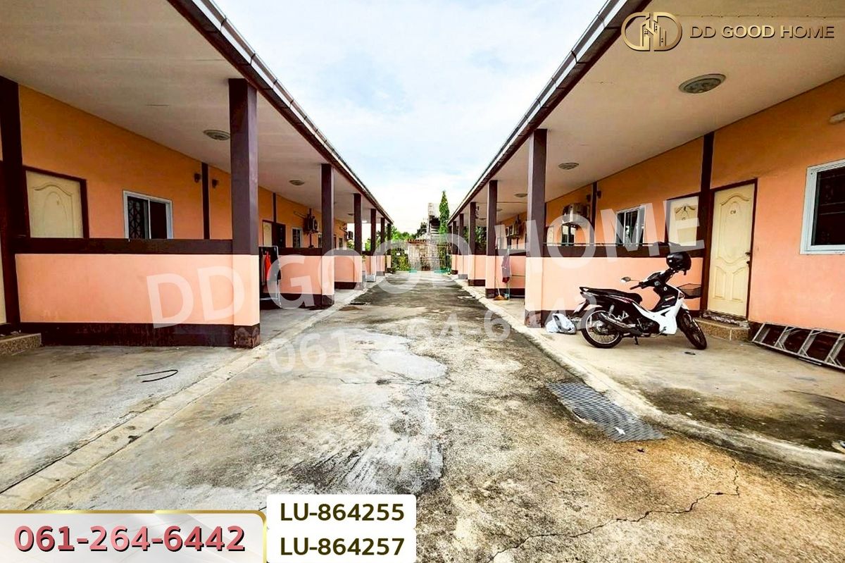 For SaleHotel&Apartment BusinessMahachai Samut Sakhon : LU-864255 Room rental business, Soi Nuanthong 8, Om Noi, Krathum Baen, Samut Sakhon, near Lotus Krathum Baen