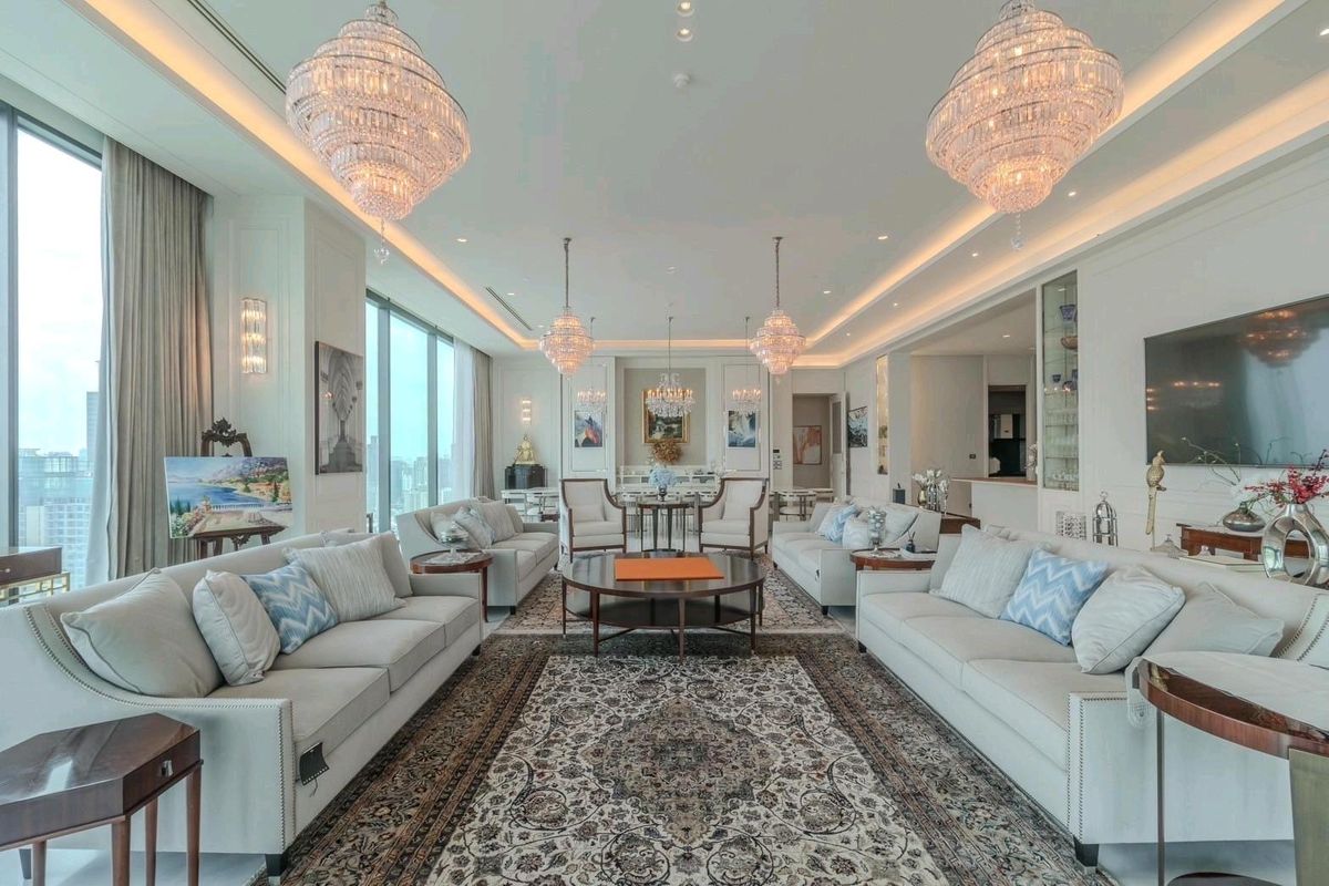 คอนโดวิทยุ ชิดลม หลังสวน : The Residences at Sindhorn Kempinski Penthouse -  BTS Chidlom
- 4BR 5BT [514 Sq.M.]