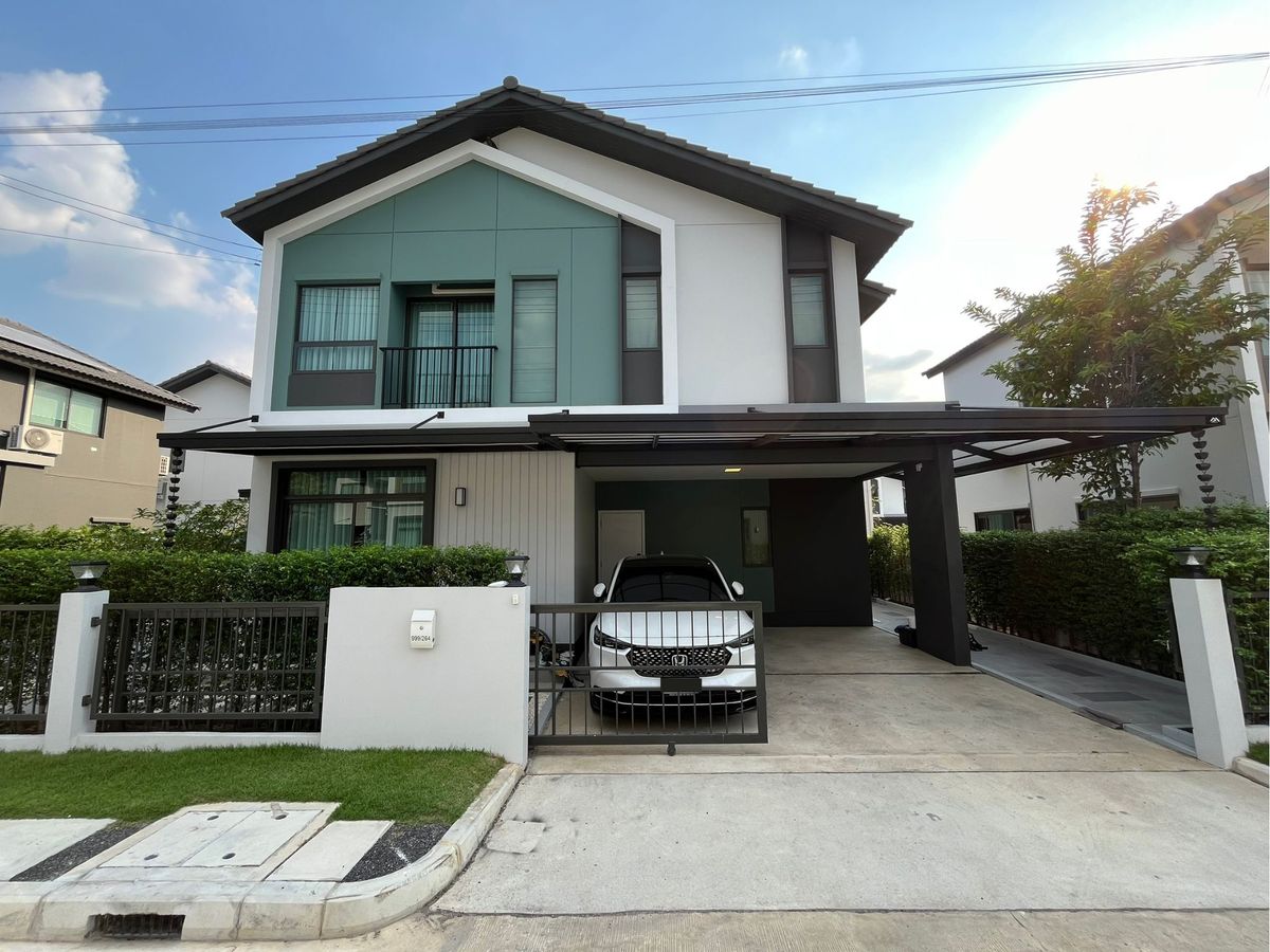 For SaleHouseNonthaburi, Bang Yai, Bangbuathong : Ansiri Chaiyapruek-Ring 2 House for sale All electrical appliances + built -in as seen in the picture The budget has been over 2 minus. All.