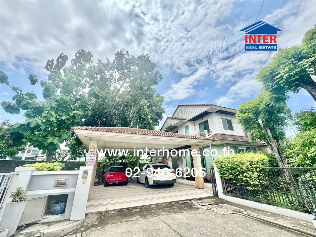 For SaleHouseNonthaburi, Bang Yai, Bangbuathong : 2 storey detached house, 92.2 sq.w., Chaiyapruek Village, Bang Yai Soi along the canal Kanchanaphisek Road Chan Thong Yuek Bang Yai Road, Nonthaburi