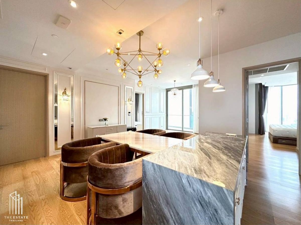 ♦ Nice Decoration ♦ Floor 45+ 146.09 sq.m. | 3 bedrooms, Chao Phraya River View | Near Icon Siam 1 minute, BTS Krung Thon Buri 2 minutes Loading...