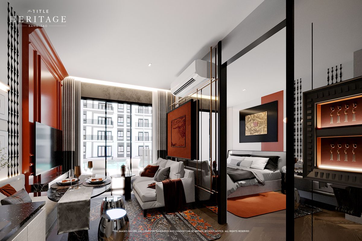 For SaleCondoPhuket : Luxury resort condo In the heart of Bang Tao, Phuket, starting at 5.6 million The Title Heritage Bang-Tao