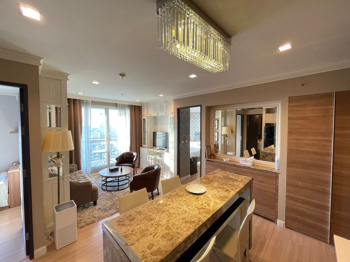 For RentCondoSathorn, Narathiwat : Rhythm Sathorn, Luxury Style River View 2Bedroom, Near BTS SAPHAN TAKSIN, Available for RENT