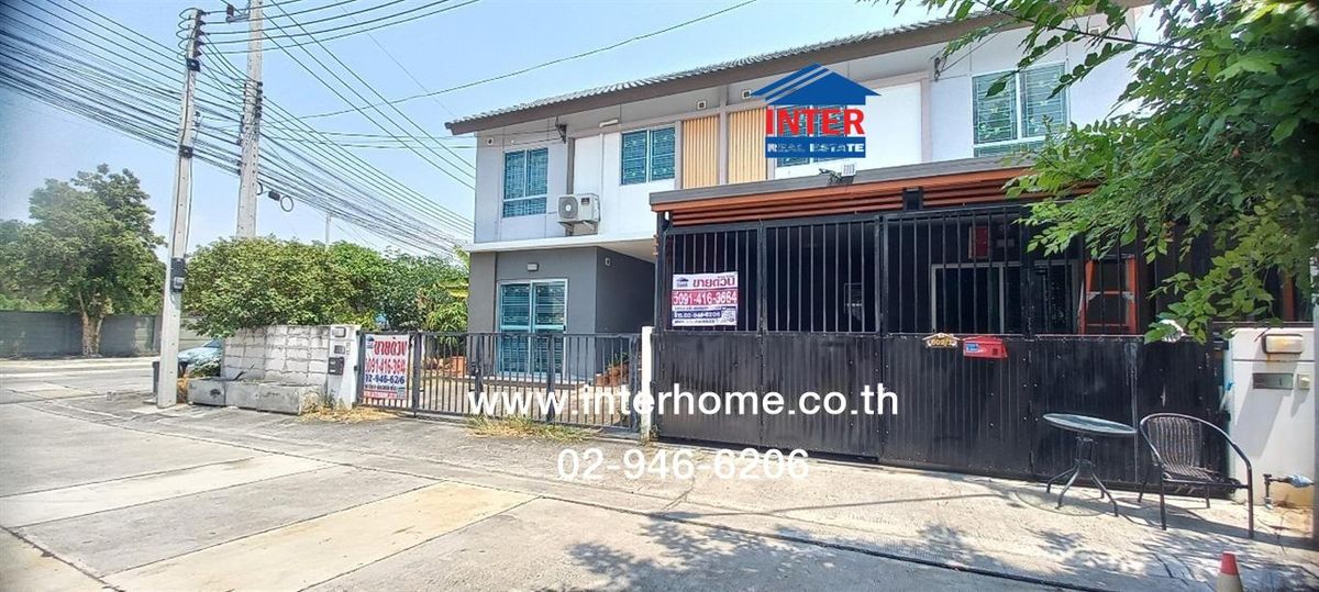 ขายทาวน์โฮมปทุมธานี รังสิต ธรรมศาสตร์ : ทาวน์เฮ้าส์ 2 ชั้น 36.5 ตร.ว. หมู่บ้านพฤกษา111 รังสิต-บางพูน ถนนรังสิต-ปทุมธานี เมืองปทุมธานี ปทุมธานี