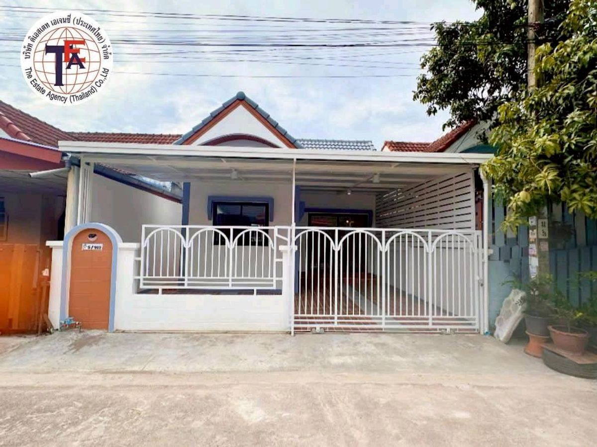 For SaleHouseMin Buri, Romklao : One -story house for sale Nantawan Village 5 Liab Waree 11 Khok Twin Nong Chok, Vejkarun Hospital Nong Chok District Office University of Technology Mahanakorn  Wat Nong Chok Secondary School Nong Chok Park Ning Chok Big C Fresh Market, Makro Lotus