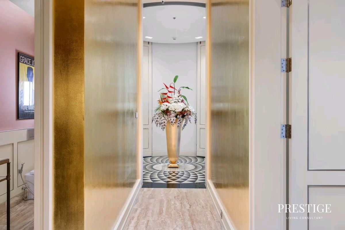 คอนโดสาทร นราธิวาส : The Ritz Carlton Sky Residences - BTS Chongnonsi - 4BR 4BT [409 Sq.M.] 🐶 Pet Friendly