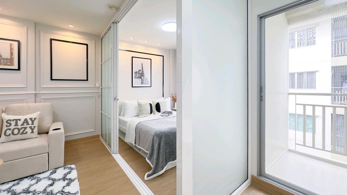 ขายคอนโดนวมินทร์ รามอินทรา : ใกล้ห้างกว่านี้ต้องนอนในห้างแล้วค่าา😜😍🤗 ติดเซ็นทรัลไปเล้ยย🥳“LPN รามอินทรา-หลักสี่“🏙