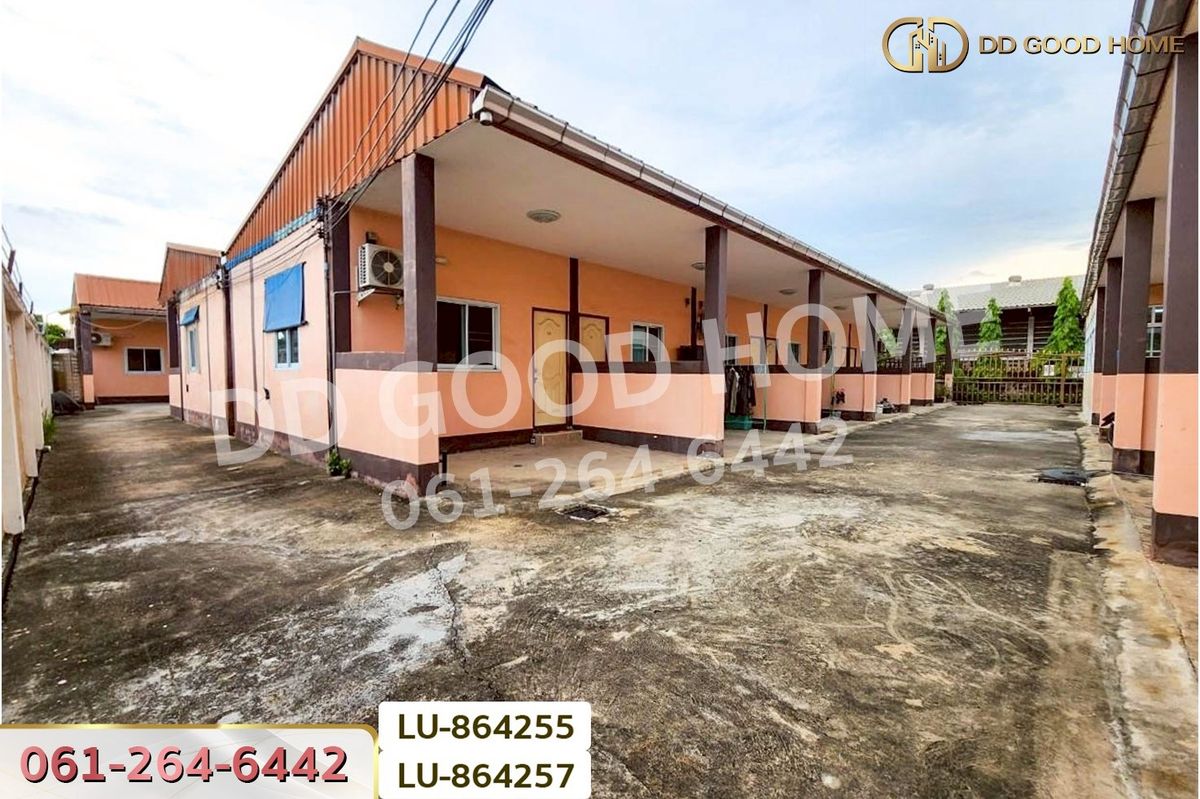 For SaleHotel&Apartment BusinessMahachai Samut Sakhon : LU-864255 Room rental business, Soi Nuanthong 8, Om Noi, Krathum Baen, Samut Sakhon, near Lotus Krathum Baen