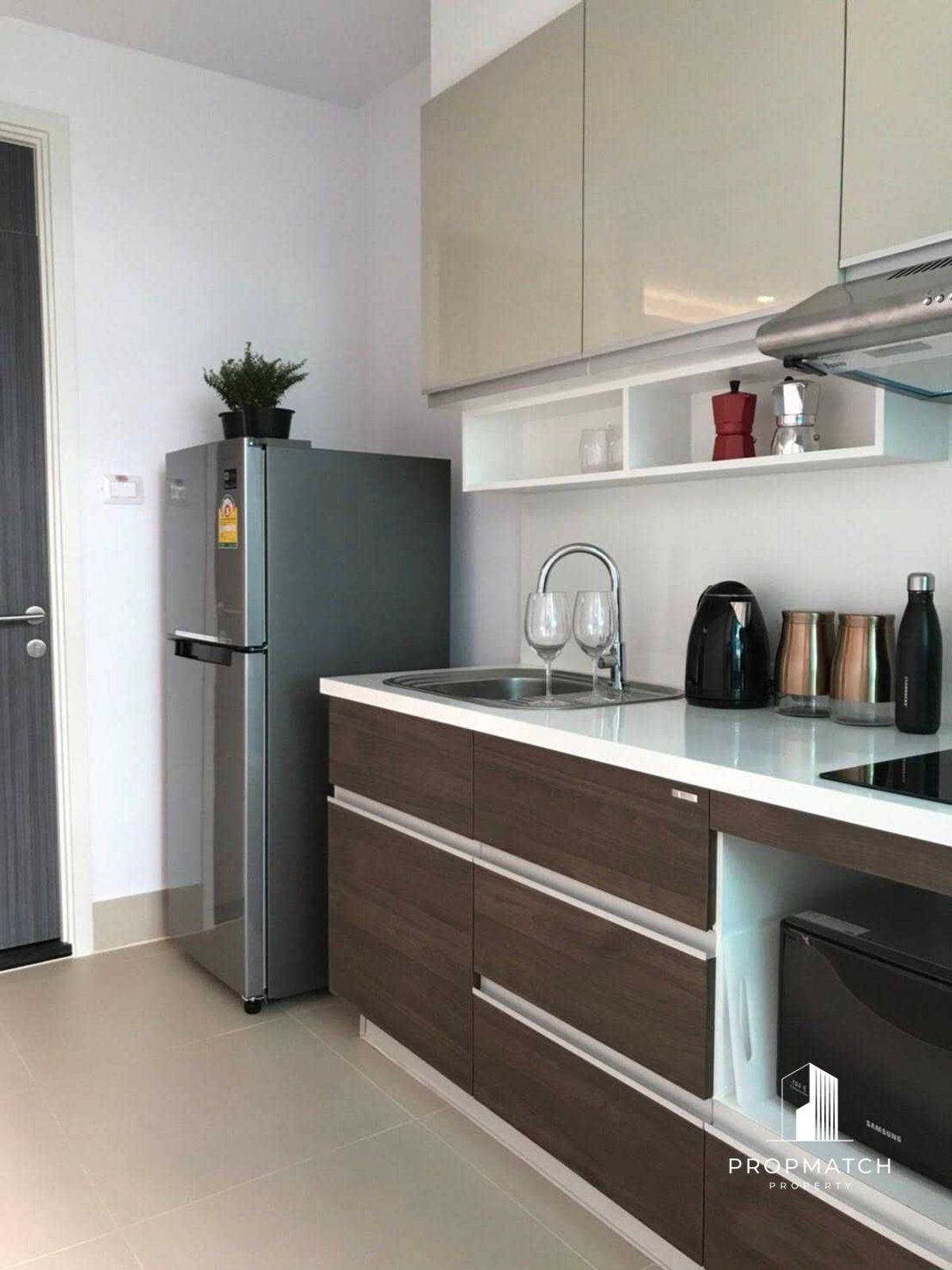 For RentCondoRatchathewi,Phayathai : ✨flash deal ✨Supalai Elite Phayathai (1Bed 1Bath 44SQM.) Completely decorated !! Only 23,000 baht per month Tel.0981315848 @PropMatch