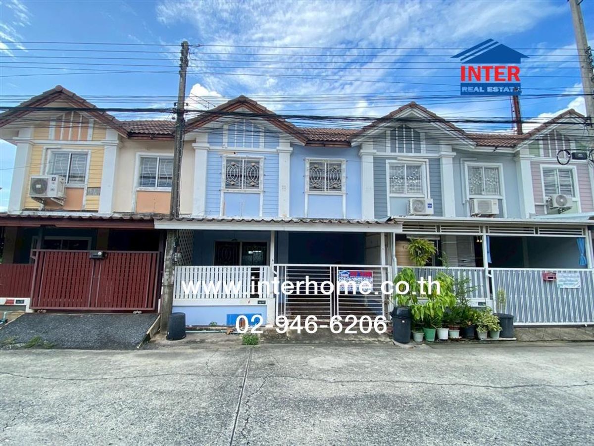 ขายทาวน์โฮมปทุมธานี รังสิต ธรรมศาสตร์ : ทาวน์เฮ้าส์ 2 ชั้น 16.1 ตร.ว. หมู่บ้านพฤกษา44 รังสิต-คลอง2 ซอยรังสิต-นครนายก31 ถนนรังสิต-นครนายก ถนนเลียบคลองสอง คลองหลวง ปทุมธานี
