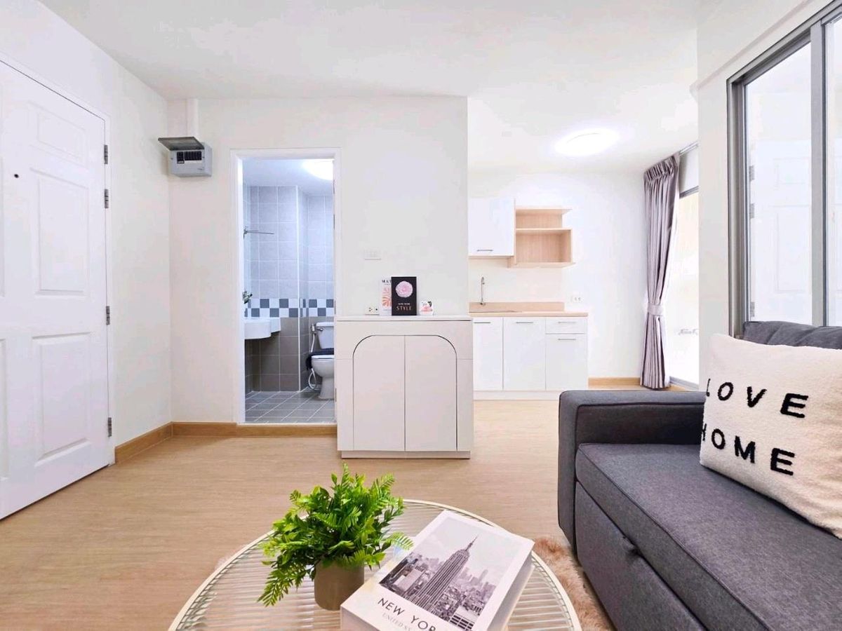 For SaleCondoNawamin, Ramindra : 💝🌟 Beautiful room in Ram Inthra area 🚆 BTS in front of the condo Here 🤗 Lumpini Ram Inthra-Lak Si 🌈🌈