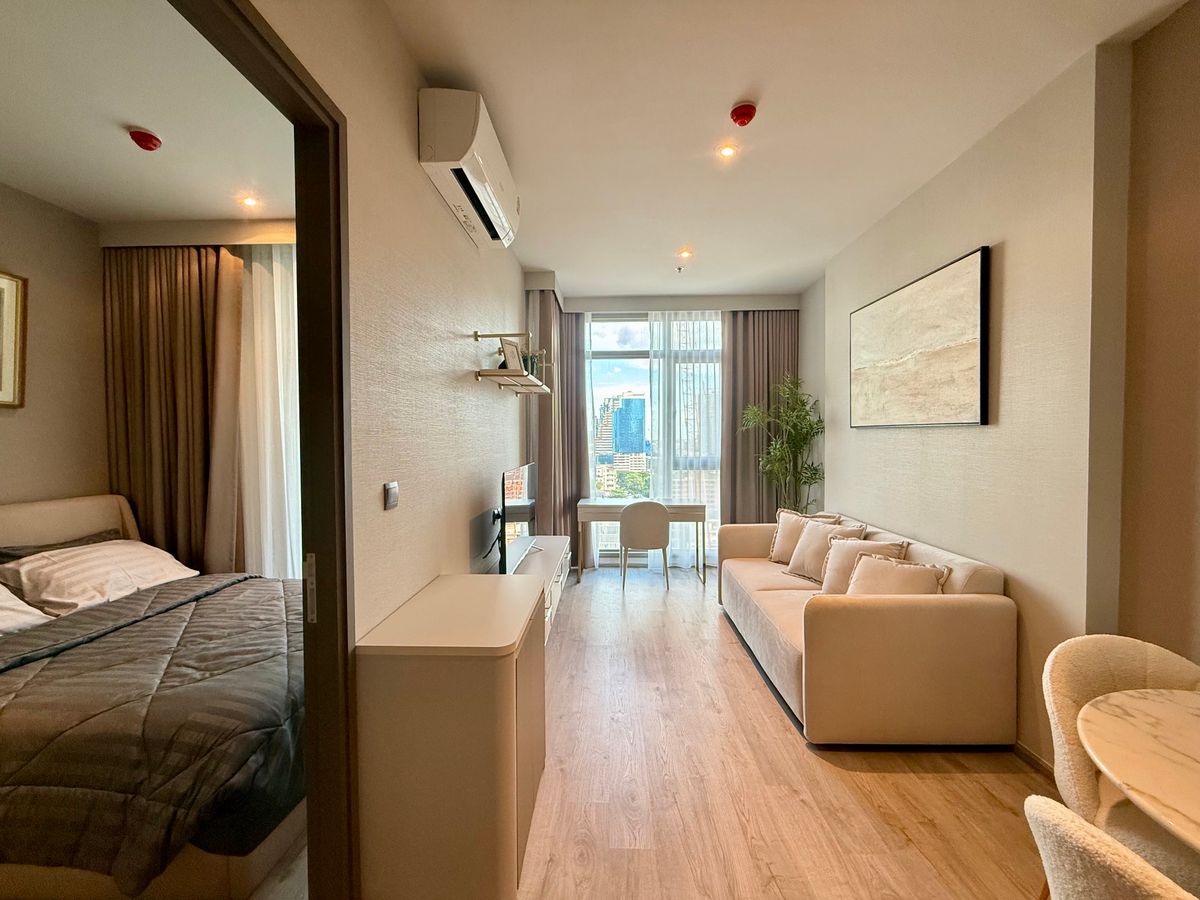ให้เช่าคอนโดสุขุมวิท อโศก ทองหล่อ : ⚜️Available now ! Brand new 1 bed for rent Rhythm ekkamai estate ⚜️