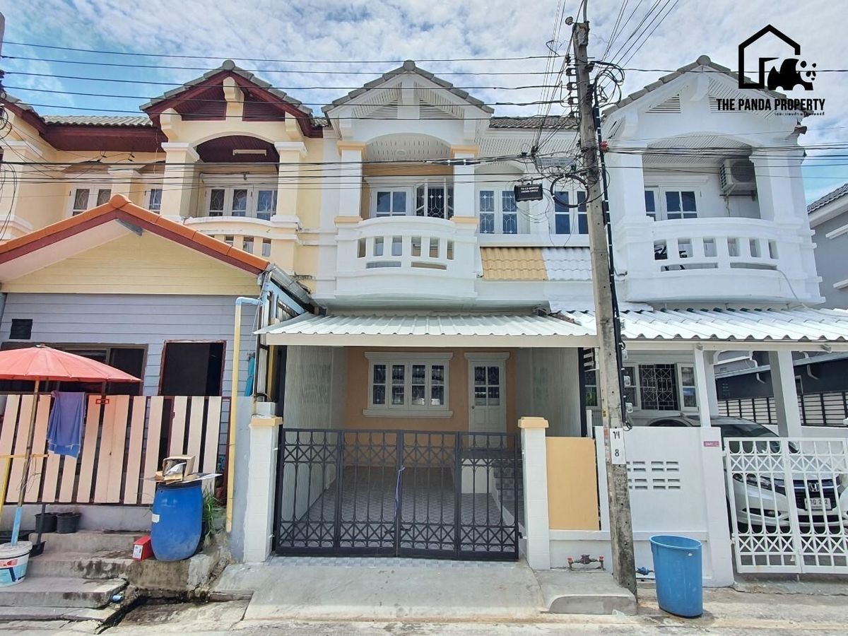 ขายทาวน์โฮมสมุทรปราการ สำโรง : หมู่บ้าน นันทนาการ์เด้น บางปลาซอย 22