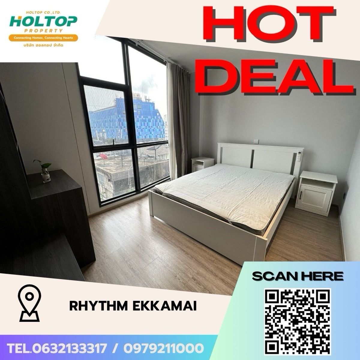 For SaleCondoSukhumvit, Asoke, Thonglor : For Sale🔥 Rhythm Ekkamai