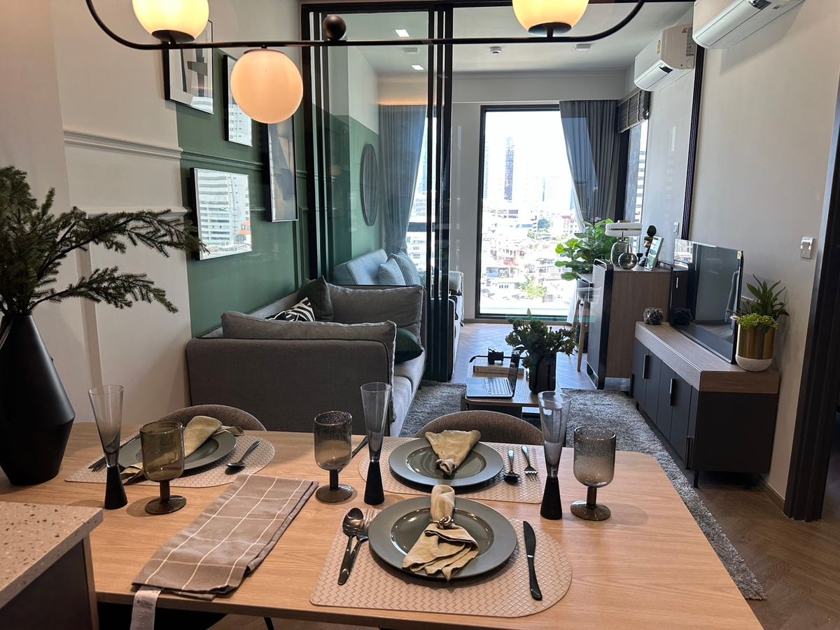 For RentCondoSiam Paragon ,Chulalongkorn,Samyan : ⚡ The best price! Chapter Chula - Samyan 1 Bedroom 45 sq.m., near MRT Sam Yan, only 35,000 baht/month, contact 0968623850 ⚡
