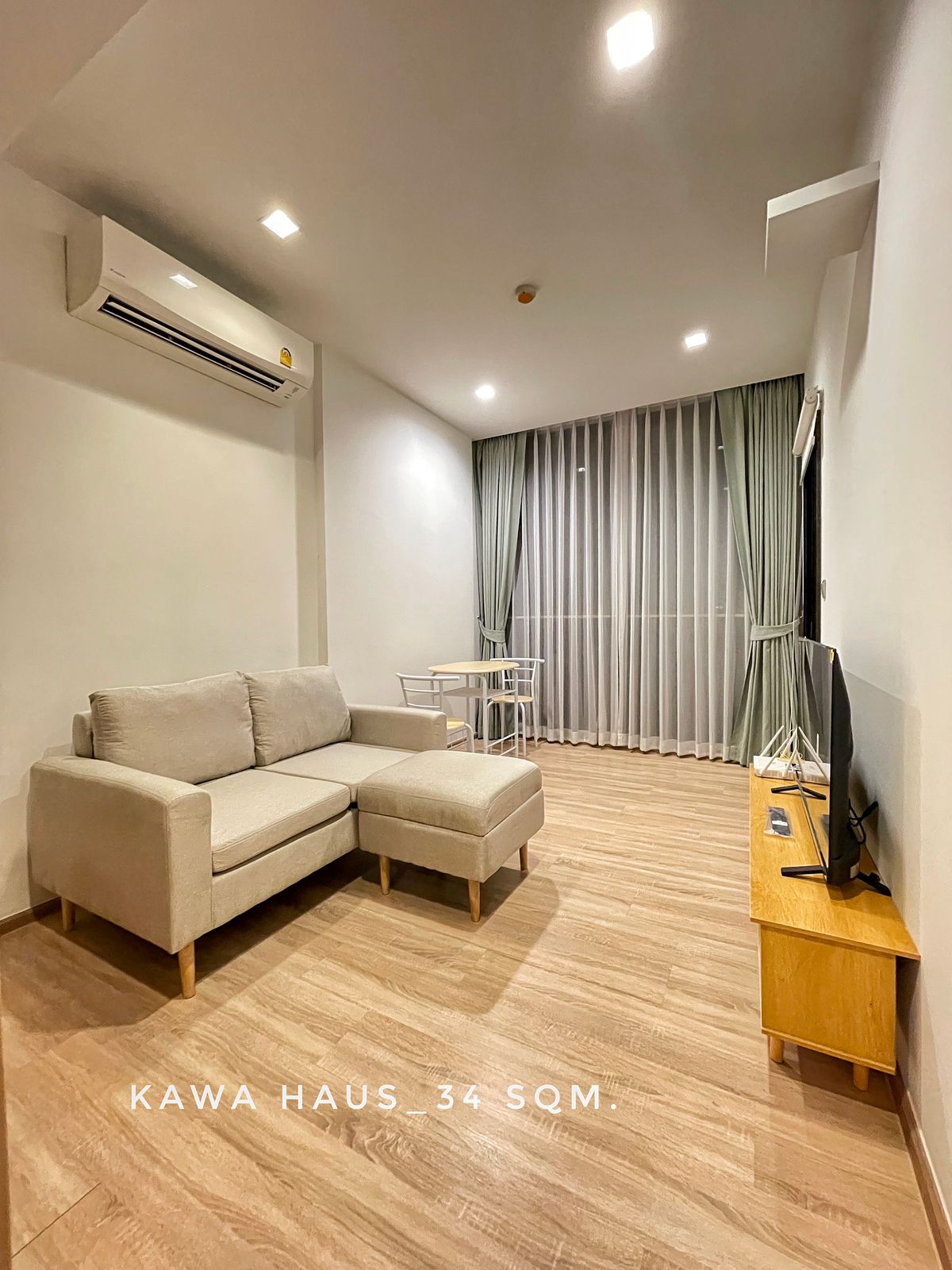 ให้เช่าคอนโดอ่อนนุช อุดมสุข : ปล่อยเช่าคอนโด KAWA HAUS (คาวะ เฮาส์) ของแสนสิริ ในสังคมคุณภาพโครงการ T77 ย่านอ่อนนุช ใกล้ BTS อ่อนนุช