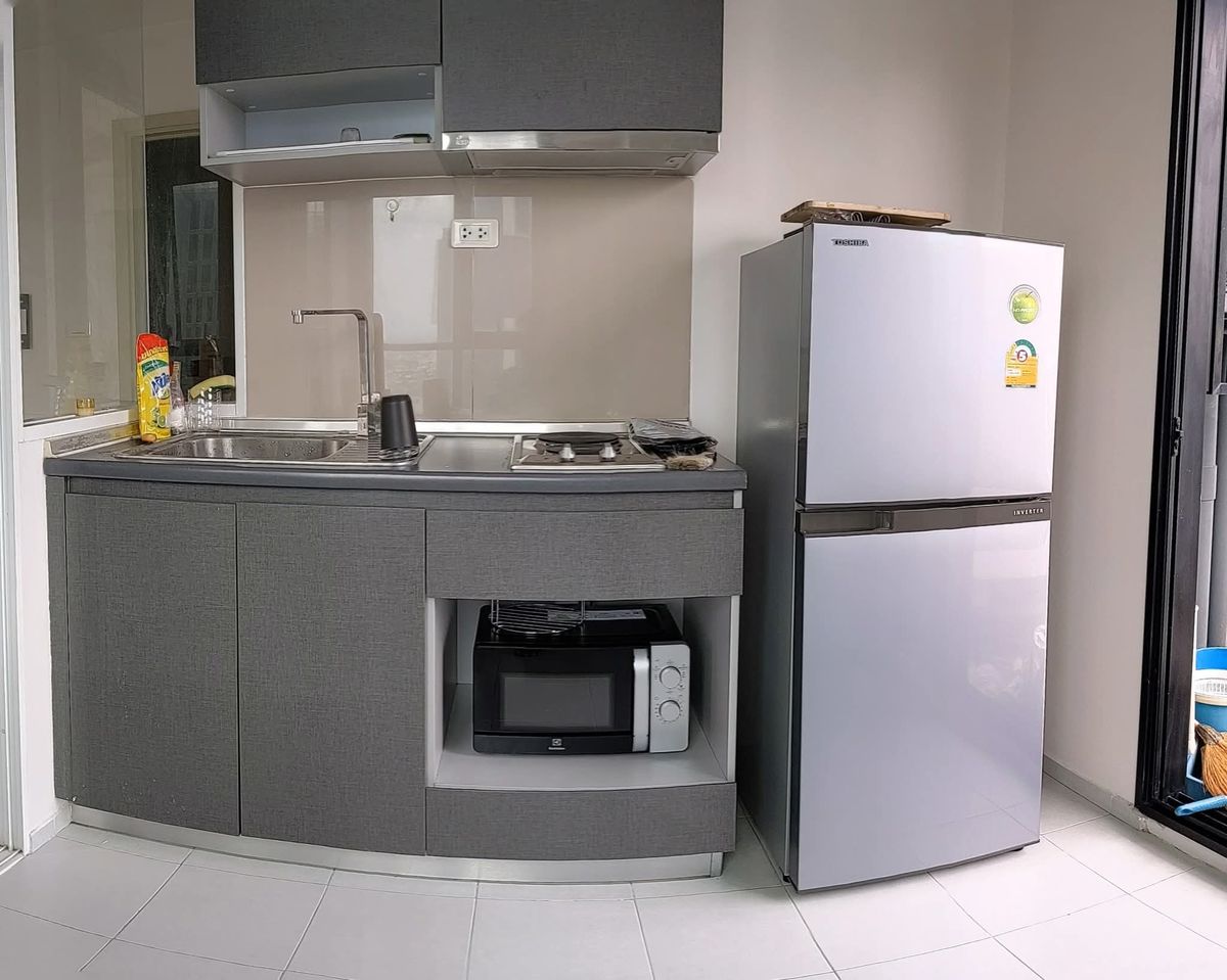 ให้เช่าคอนโดพระราม 9 เพชรบุรีตัดใหม่ RCA : 14,000 BHT/Month The Base Rama 9 - Ramkhamhang (ห้องมุม)
