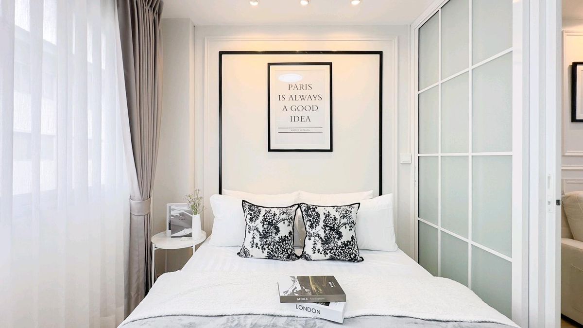 For SaleCondoNawamin, Ramindra : 🌈 Lumpini Condo Town Ram Inthra-Laksi 🌟 Beautiful decoration room near MRT🩷 near the mall