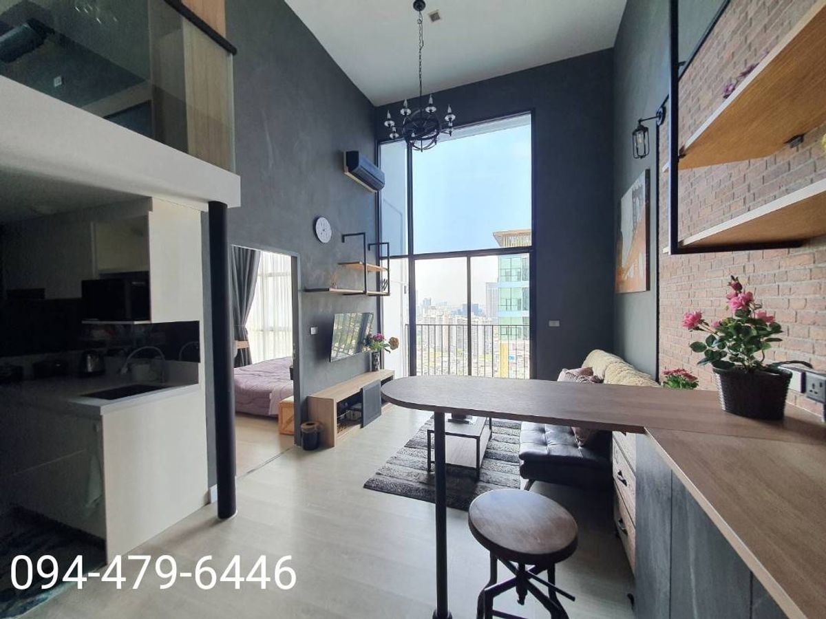ให้เช่าคอนโดอ่อนนุช อุดมสุข : Duplex room 55 sqm. The Sky Sukhumvit BTS Udomsuk